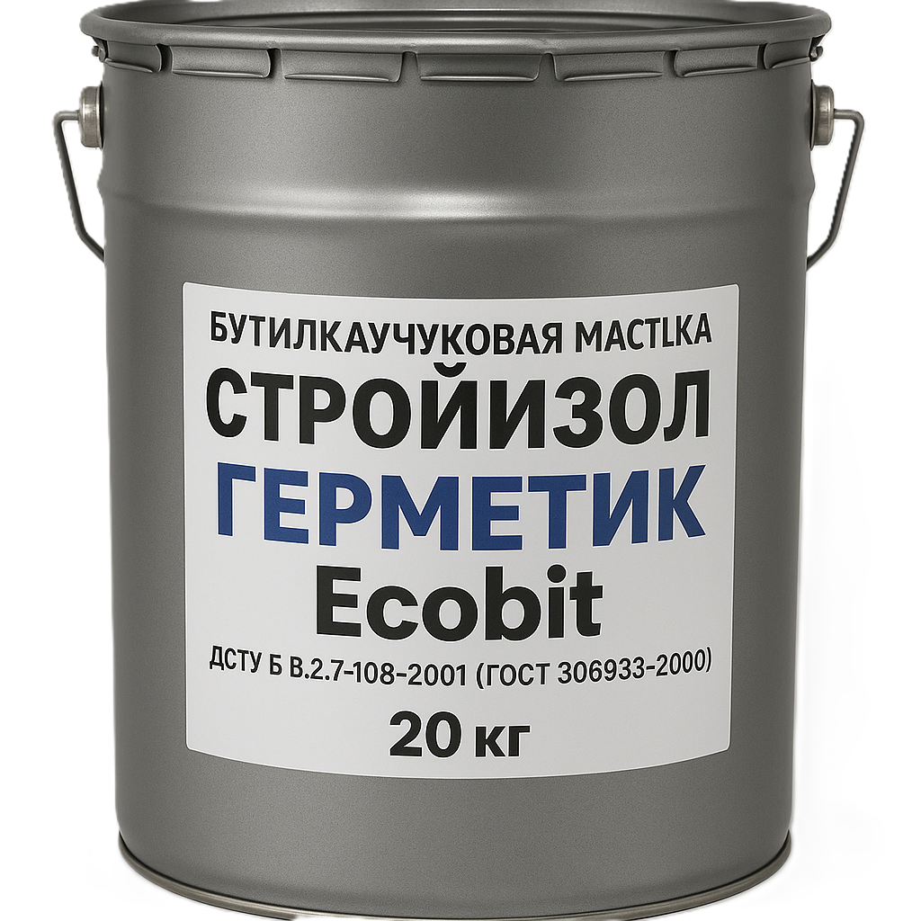 СтройIзол-Герметик Ecobit бутилкаучукова мастика